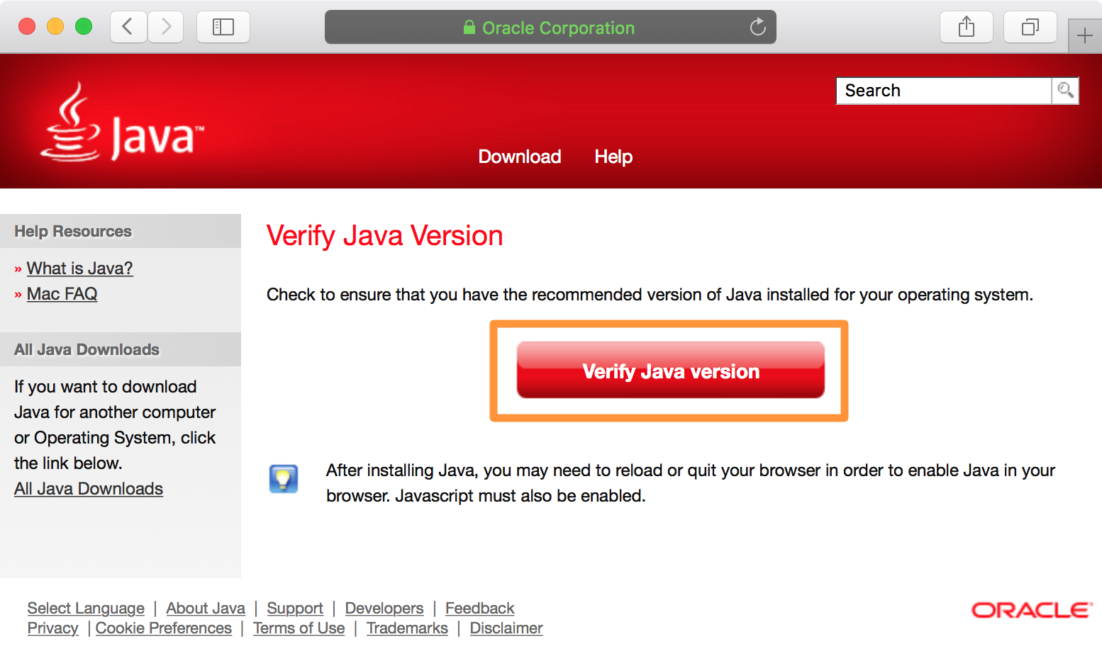 Java 1.6 Download Mac